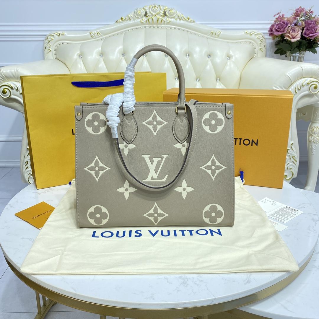 Louis Vuitton OnTheGo MM Tote Bag(34-26-13cm)  M45494 - PerfectKickZ