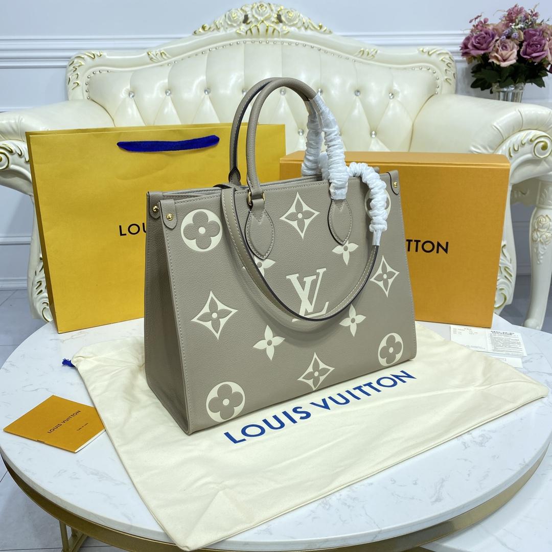 Louis Vuitton OnTheGo MM Tote Bag(34-26-13cm)  M45494 - PerfectKickZ