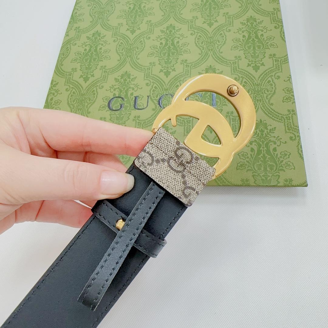 Gucci GG Marmont Reversible Belt - PerfectKickZ