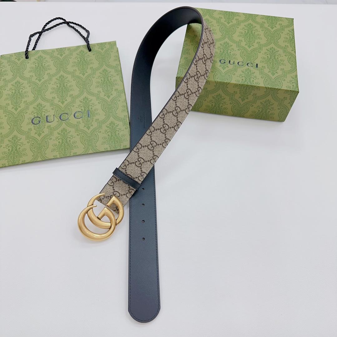 Gucci GG Marmont Reversible Belt - PerfectKickZ