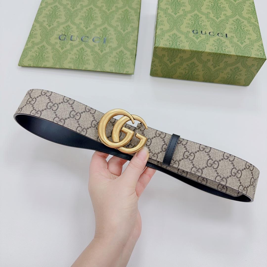 Gucci GG Marmont Reversible Belt - PerfectKickZ