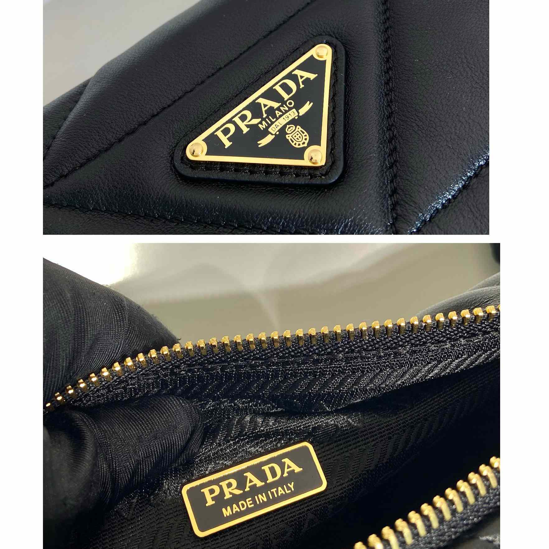 Prada Triangle Leather Bag(26-15-11cm) - PerfectKickZ