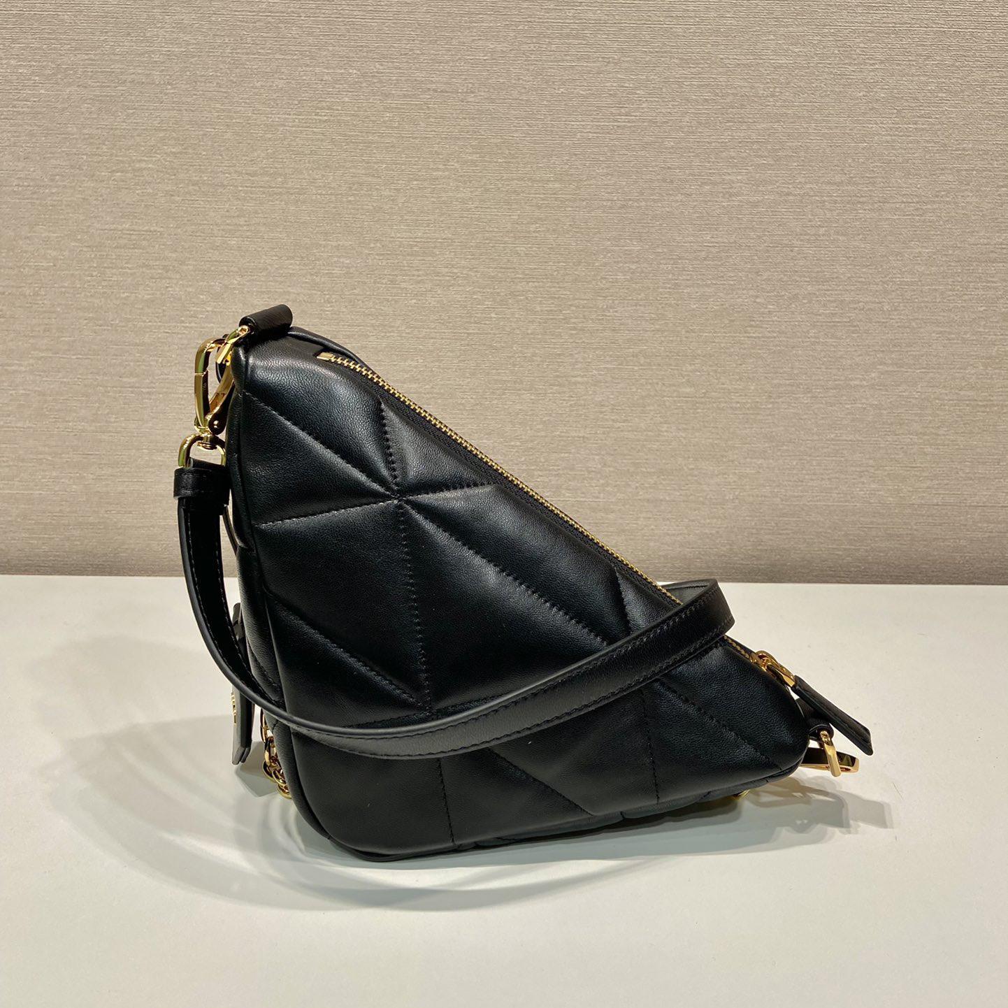 Prada Triangle Leather Bag(26-15-11cm) - PerfectKickZ