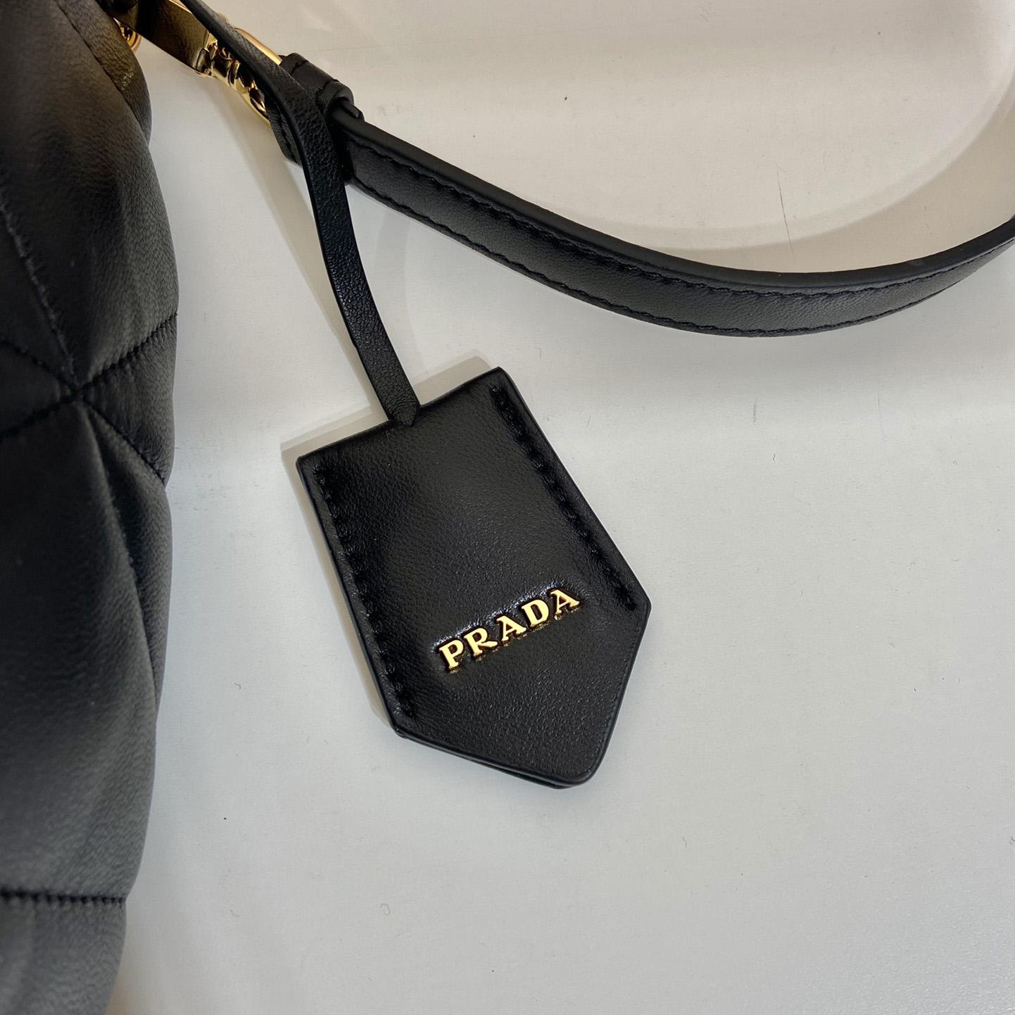 Prada Triangle Leather Bag(26-15-11cm) - PerfectKickZ