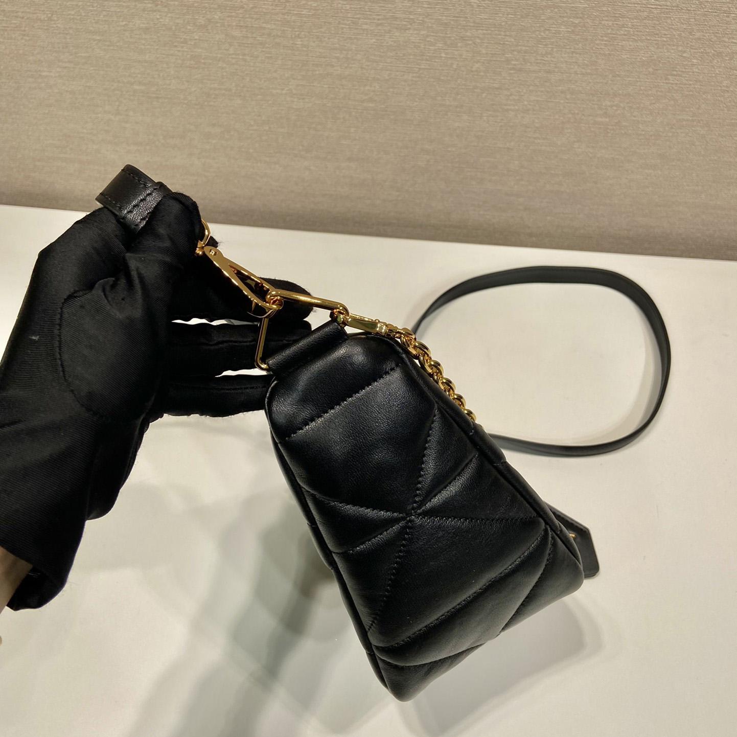 Prada Triangle Leather Bag(26-15-11cm) - PerfectKickZ