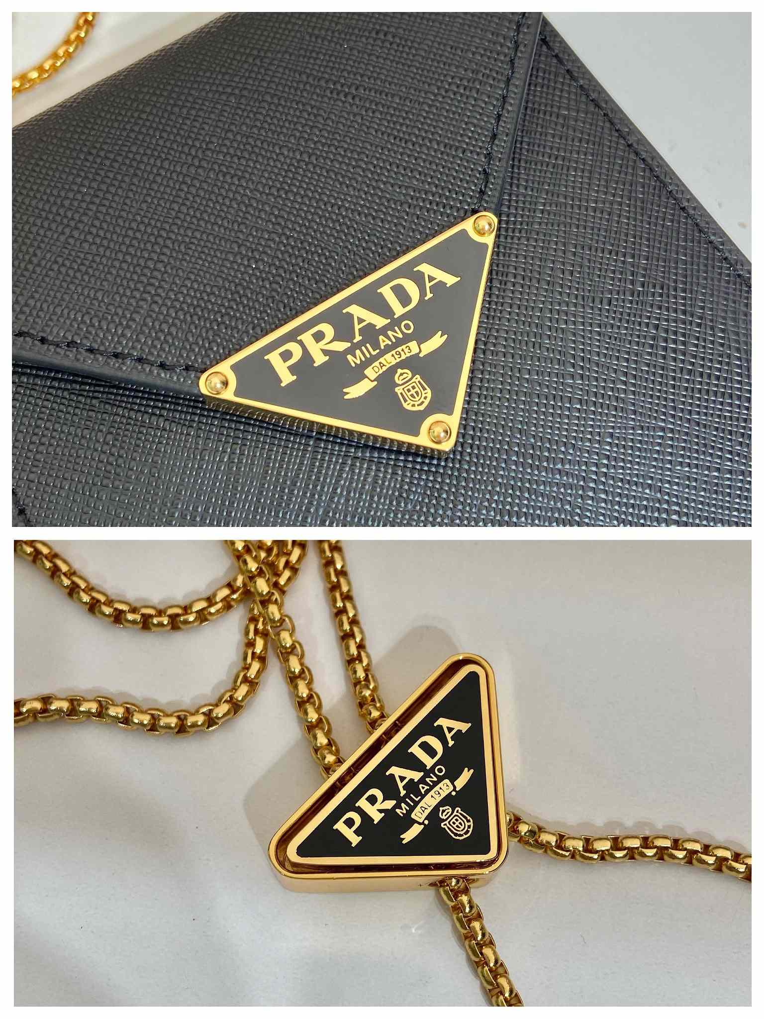 Prada Saffiano Leather Mini-Bag - PerfectKickZ