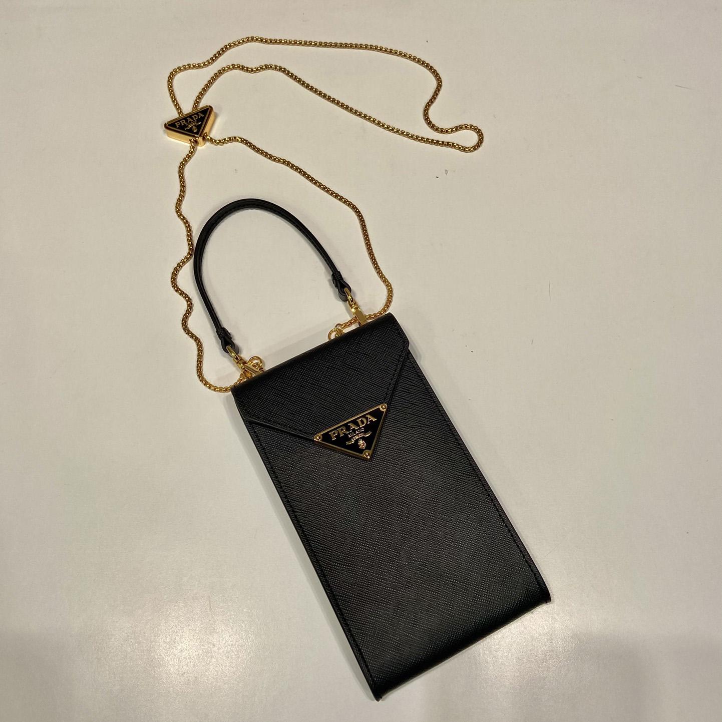 Prada Saffiano Leather Mini-Bag - PerfectKickZ