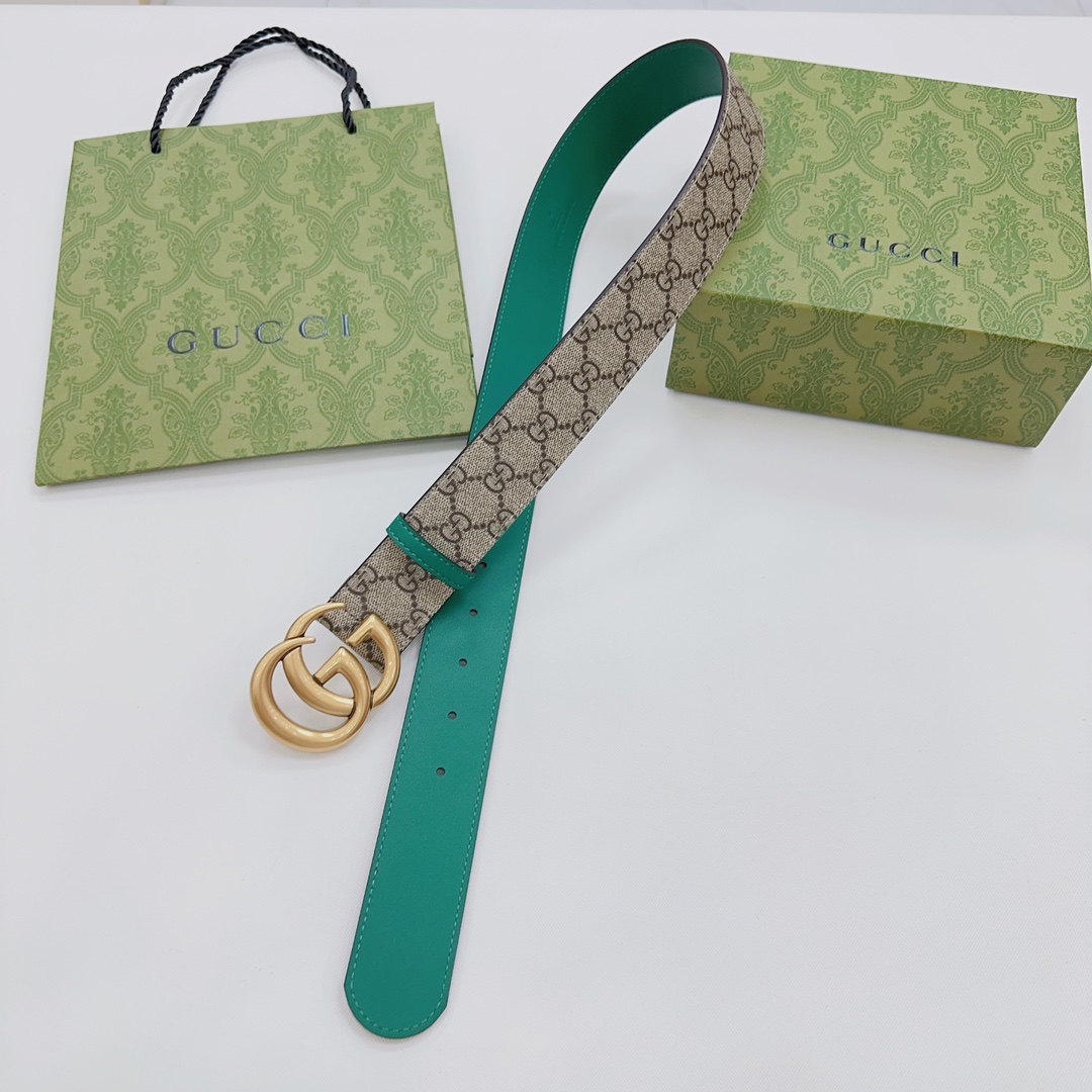 Gucci GG Marmont Reversible Belt - 