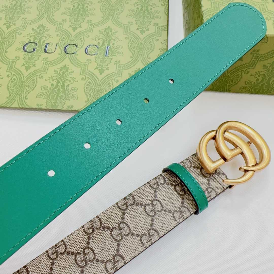 Gucci GG Marmont Reversible Belt - 