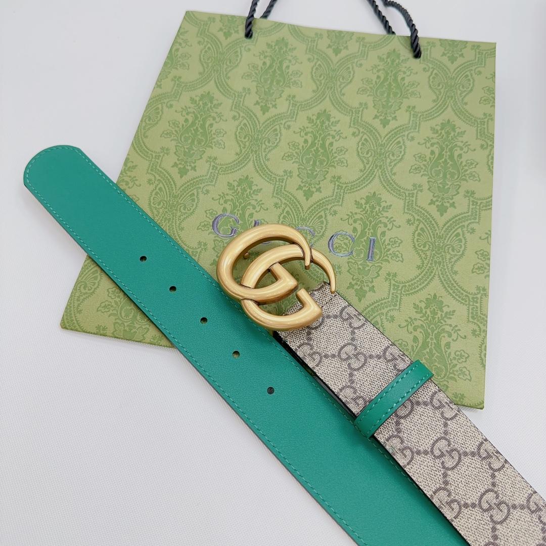 Gucci GG Marmont Reversible Belt - 