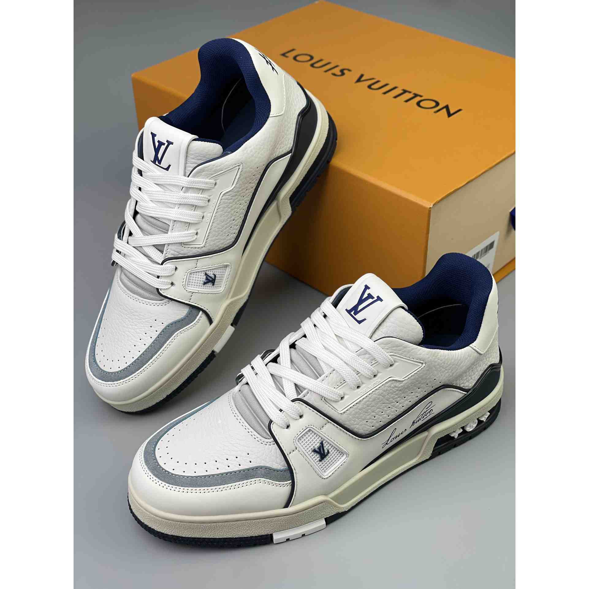 Louis Vuitton Trainer Sneaker (Upon UK Size) - PerfectKickZ