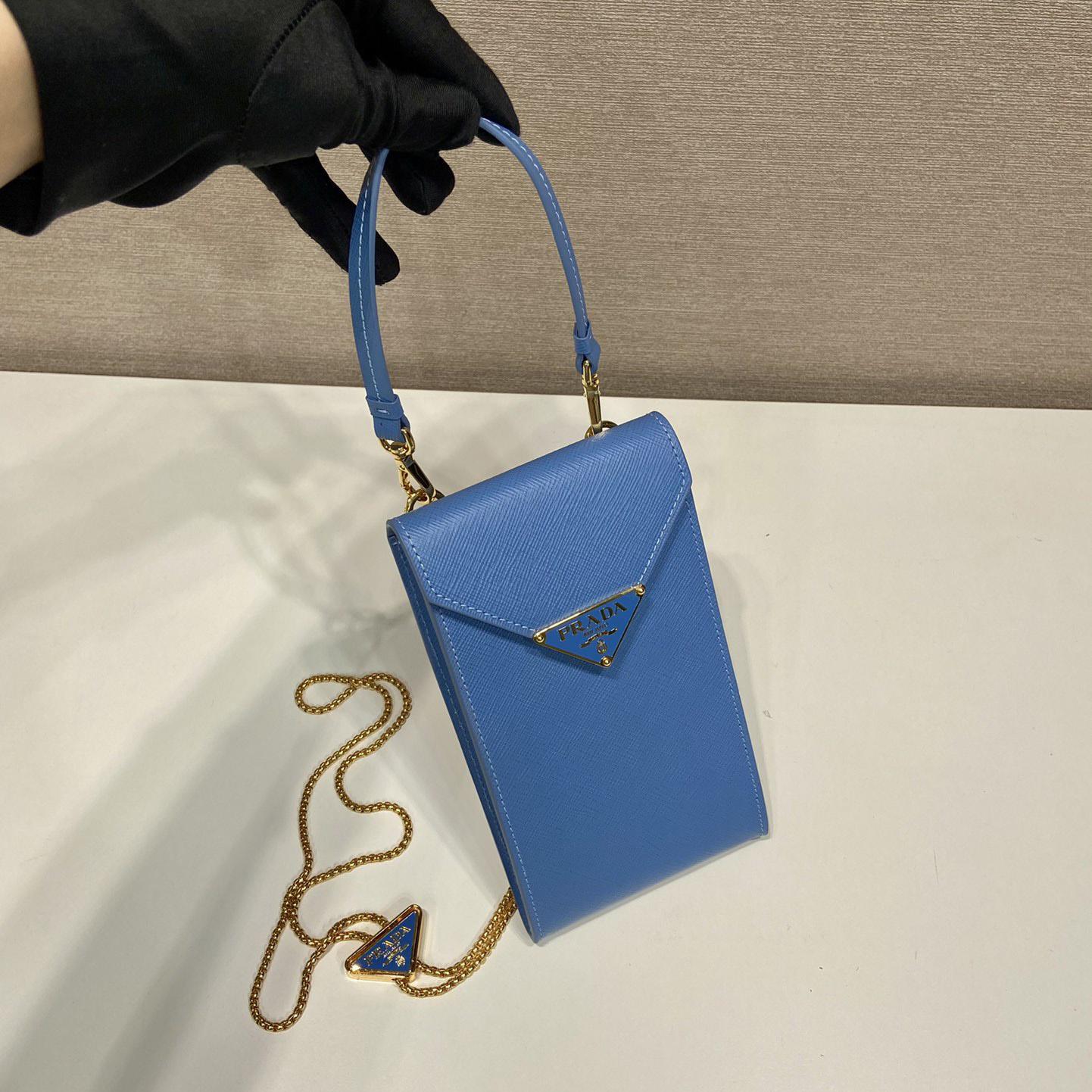 Prada Saffiano Leather Mini-Bag - PerfectKickZ