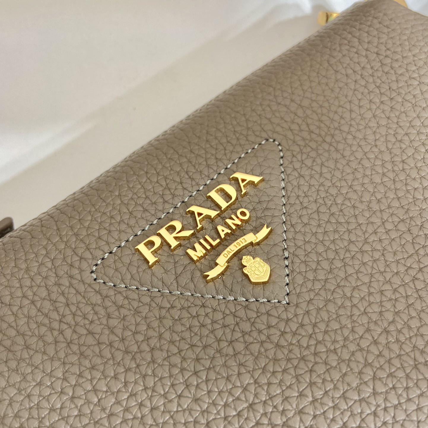 Prada Leather Shoulder Bag - PerfectKickZ