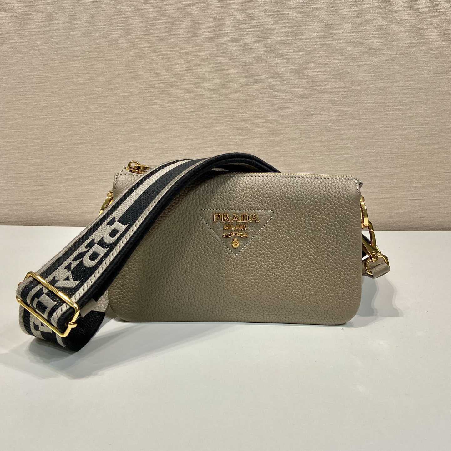 Prada Leather Shoulder Bag - PerfectKickZ