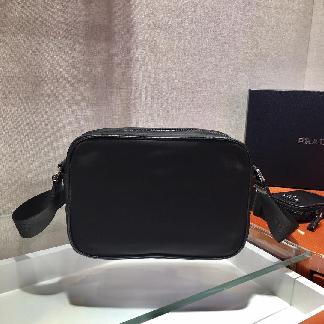 Prada Re-Nylon And Saffiano Leather Shoulder Bag(23x16x7cm) - PerfectKickZ