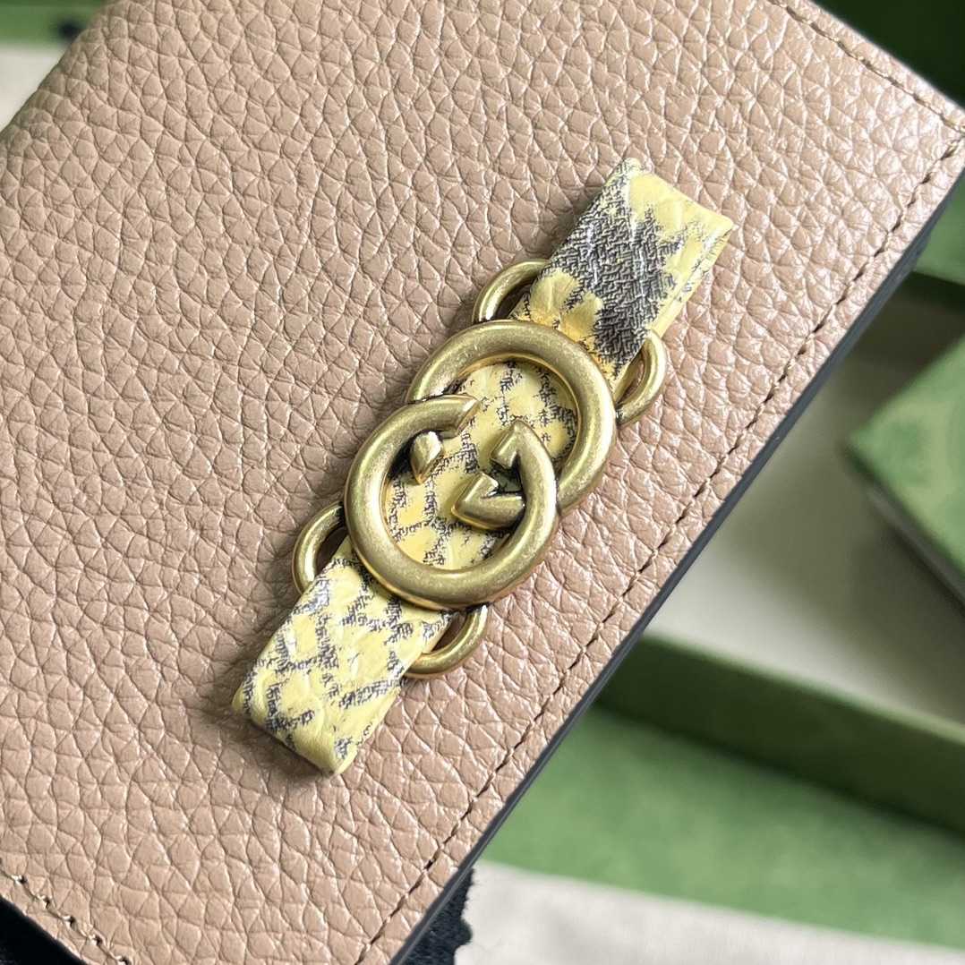 Gucci Wallet With Interlocking G Python Bow - PerfectKickZ