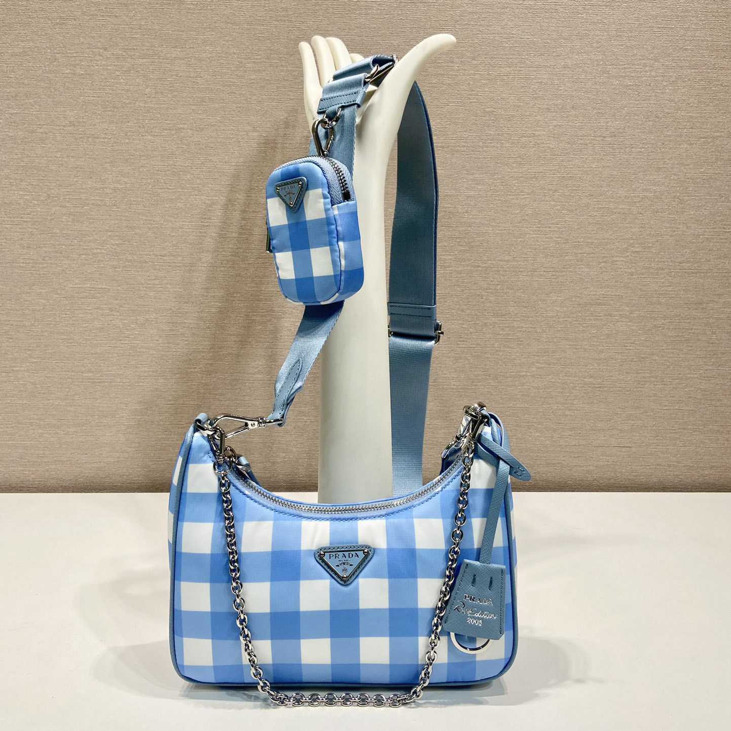 Prada Re-Edition 2005 Printed Re-Nylon Bag - PerfectKickZ