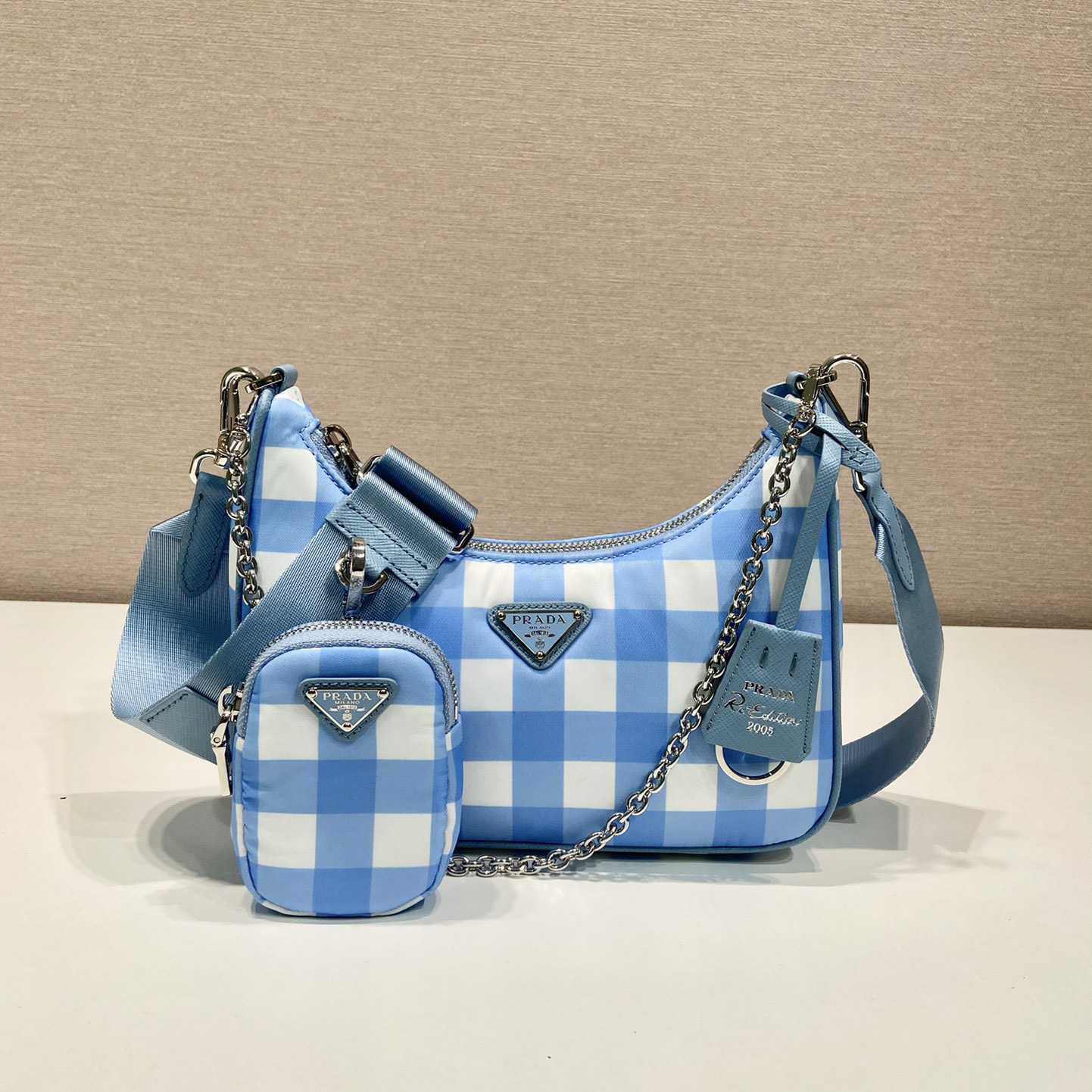 Prada Re-Edition 2005 Printed Re-Nylon Bag - PerfectKickZ