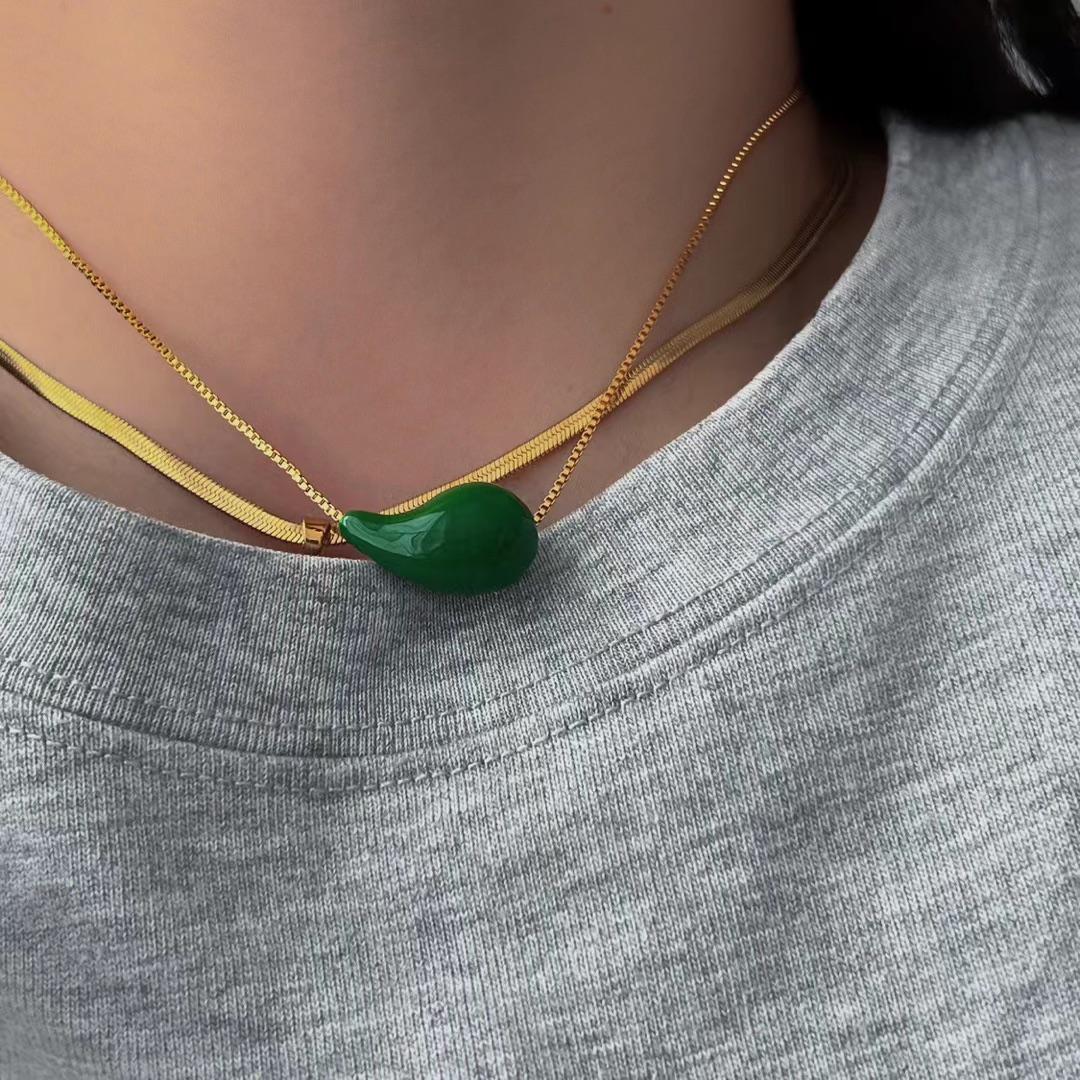 Bottega Veneta Drop Necklace - PerfectKickZ