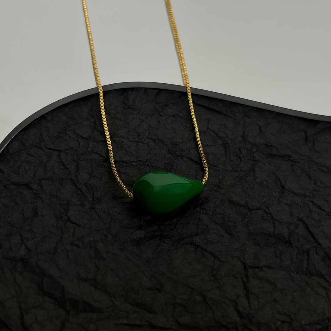 Bottega Veneta Drop Necklace - PerfectKickZ