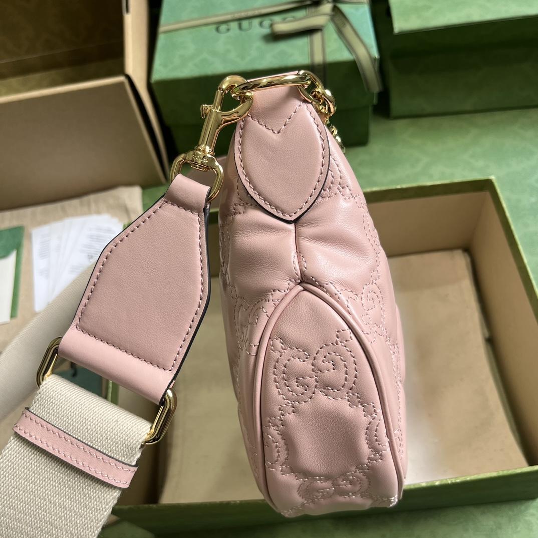 Gucci GG Matelasse Small Shoulder Bag(27x 18x 7cm) - PerfectKickZ