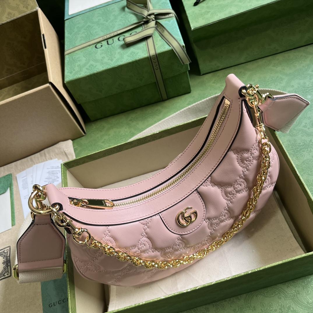 Gucci GG Matelasse Small Shoulder Bag(27x 18x 7cm) - PerfectKickZ