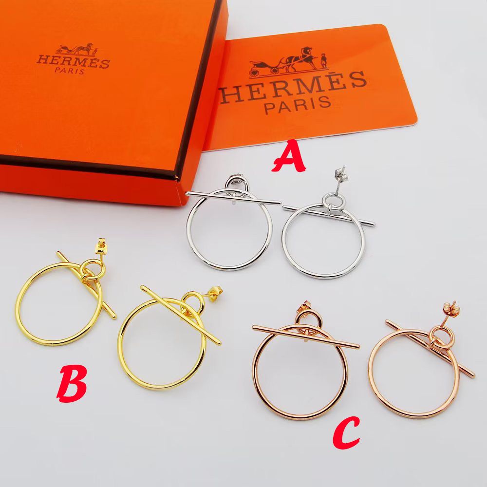Hermes Loop Earrings, Small Model - PerfectKickZ