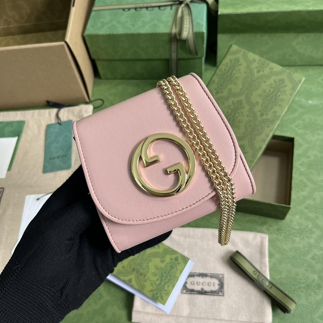 Gucci Blondie Medium Chain Wallet(12.5-11-2.5cm) - PerfectKickZ