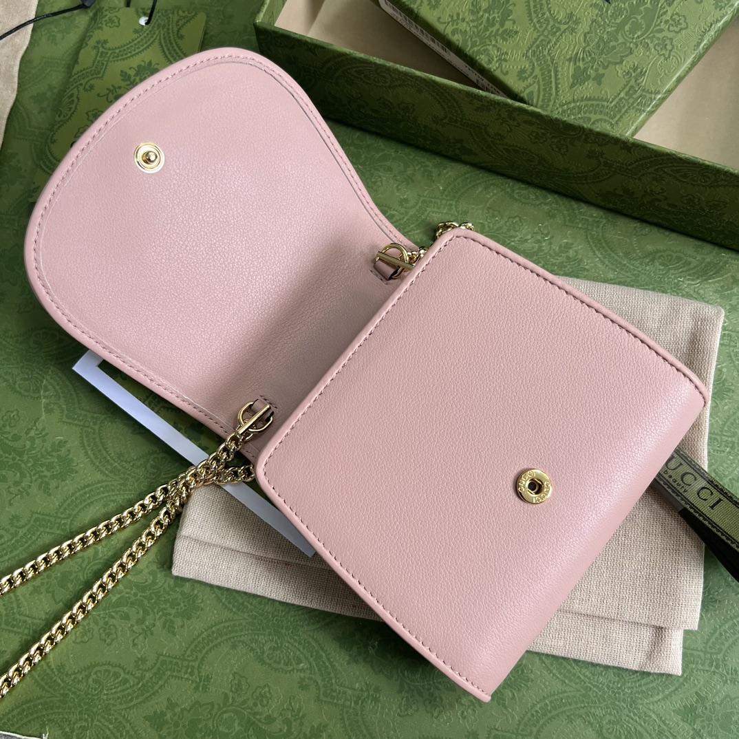 Gucci Blondie Medium Chain Wallet(12.5-11-2.5cm) - PerfectKickZ