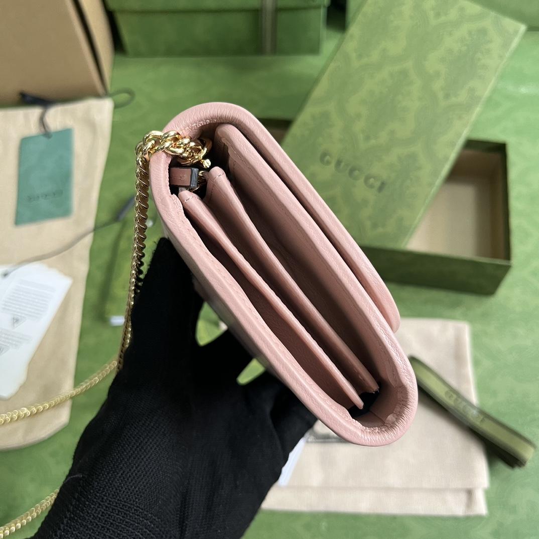 Gucci Blondie Medium Chain Wallet(12.5-11-2.5cm) - PerfectKickZ