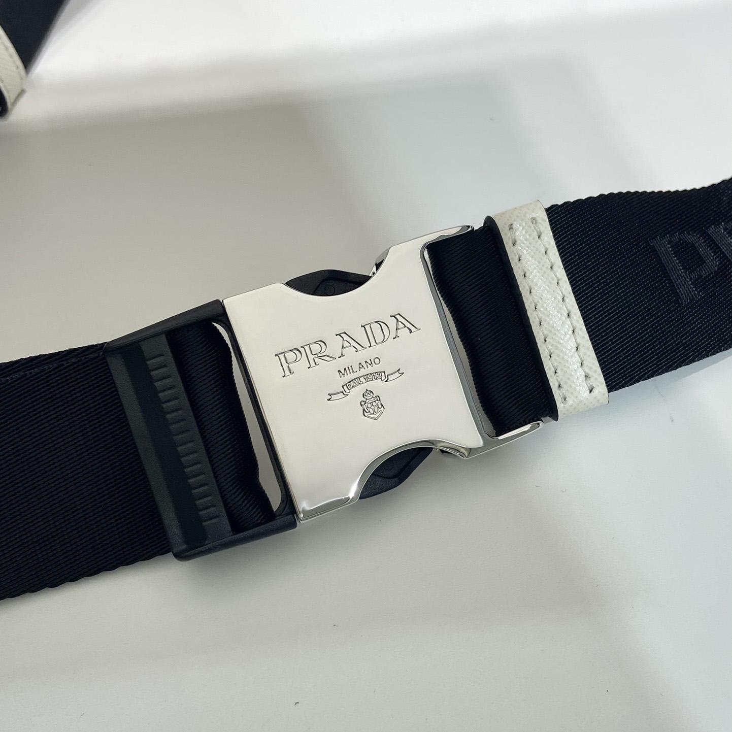Prada Saffiano Leather Belt Bag - PerfectKickZ