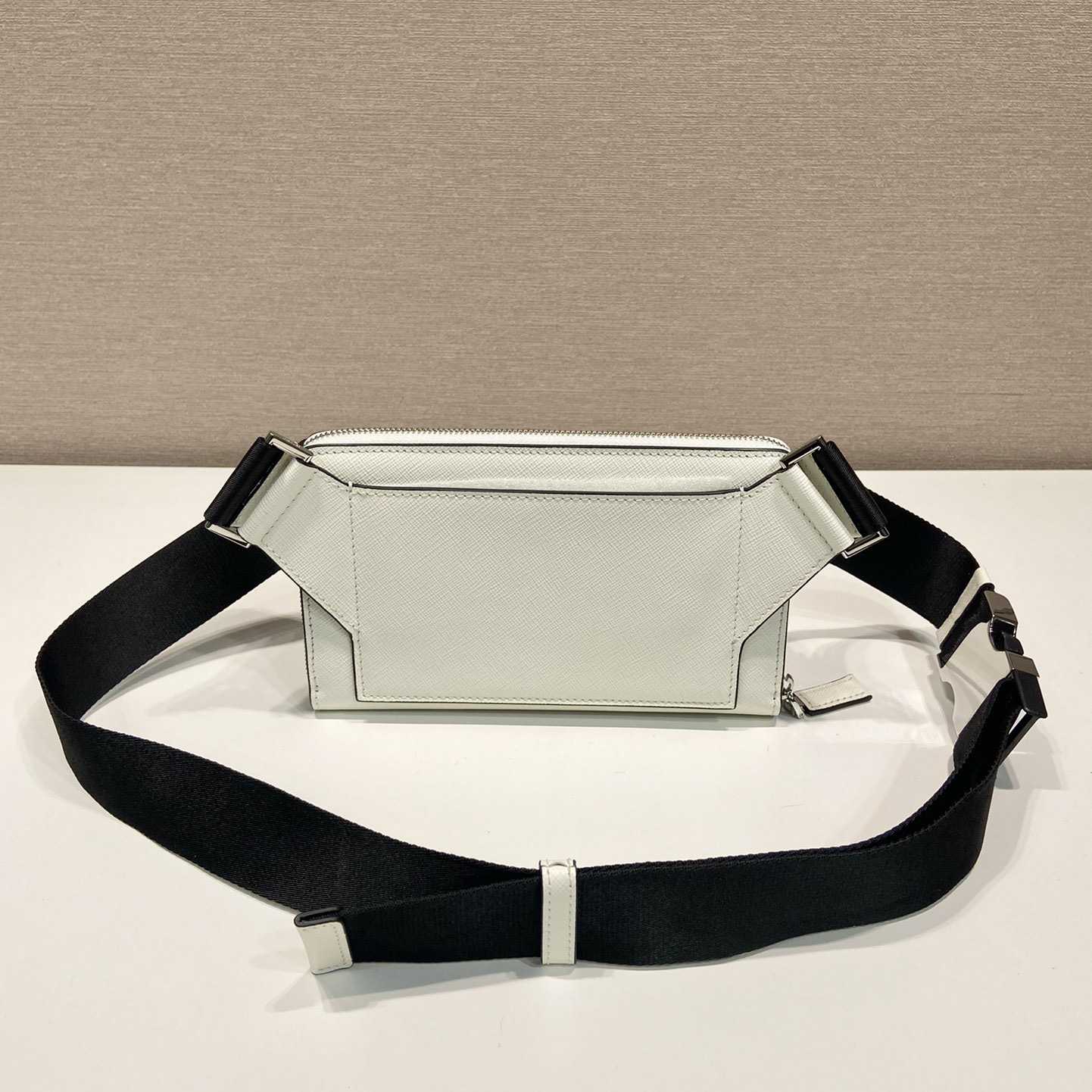 Prada Saffiano Leather Belt Bag - PerfectKickZ