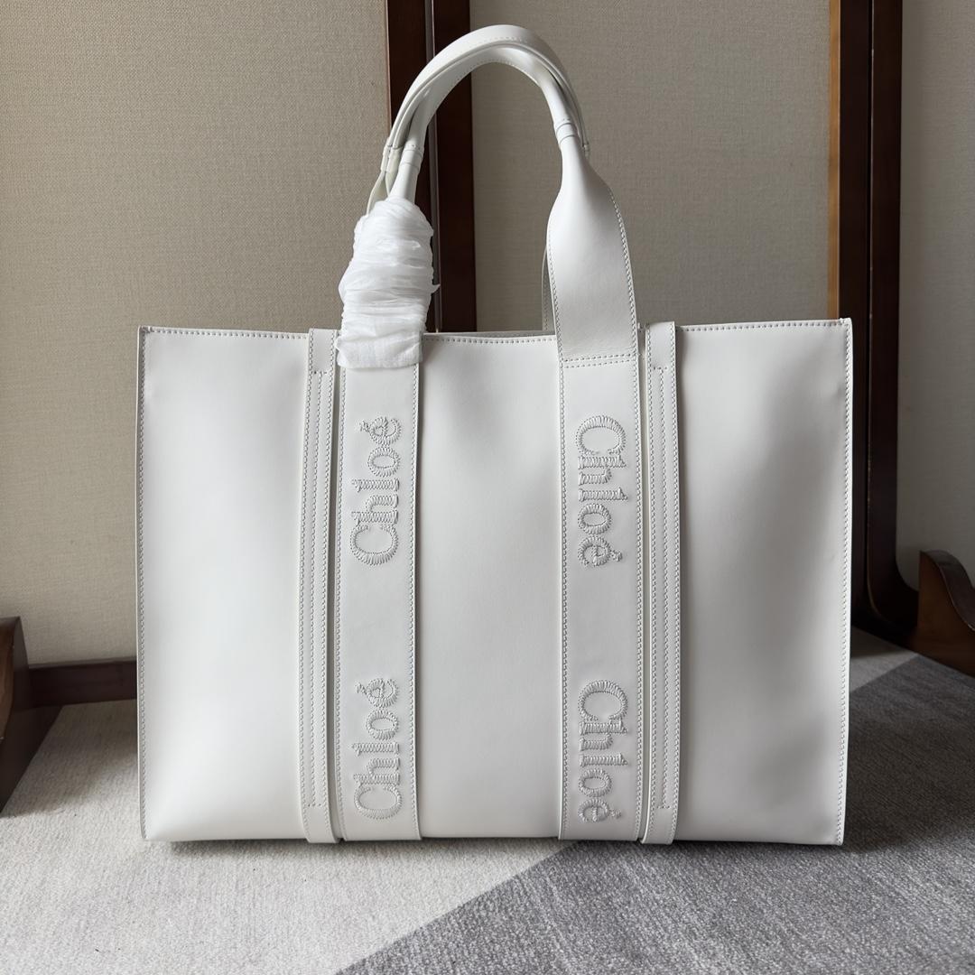 Chloe Large Woody Tote Bag  - PerfectKickZ