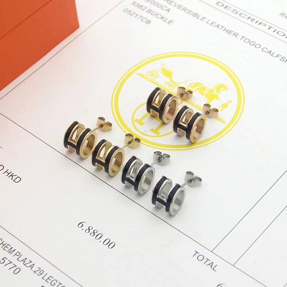 Hermes Pop H Earrings - PerfectKickZ
