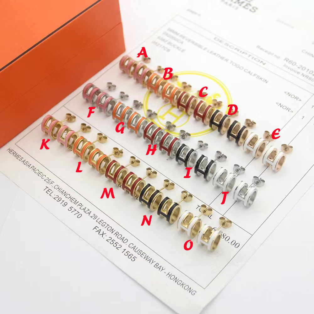 Hermes Pop H Earrings - PerfectKickZ