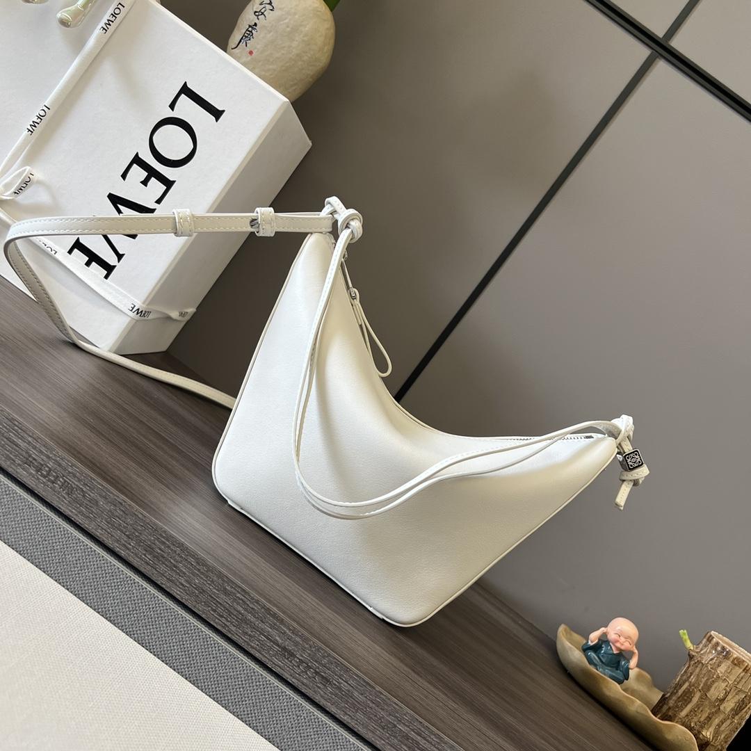 Loewe Mini Hammock Hobo Bag In Classic Calfskin - PerfectKickZ