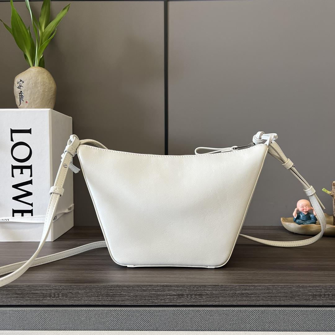 Loewe Mini Hammock Hobo Bag In Classic Calfskin - PerfectKickZ