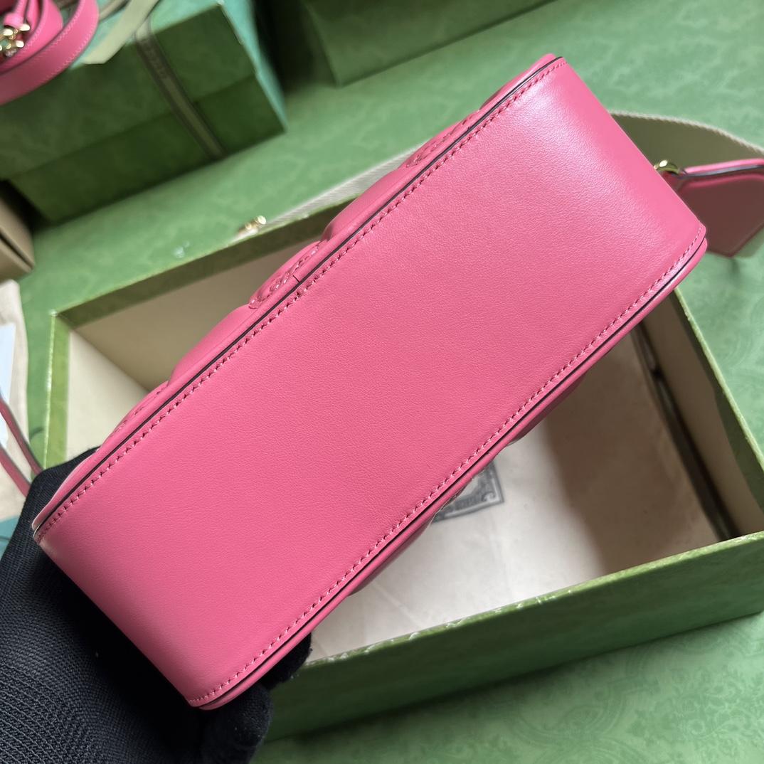 Gucci GG Matelassé Small Bag(21.5-17-7.5cm) - PerfectKickZ