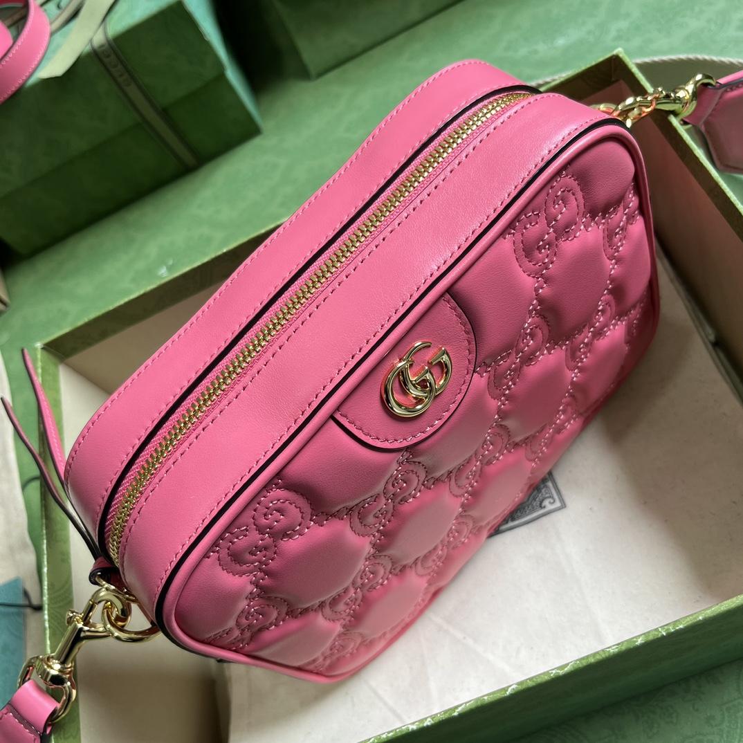 Gucci GG Matelassé Small Bag(21.5-17-7.5cm) - PerfectKickZ