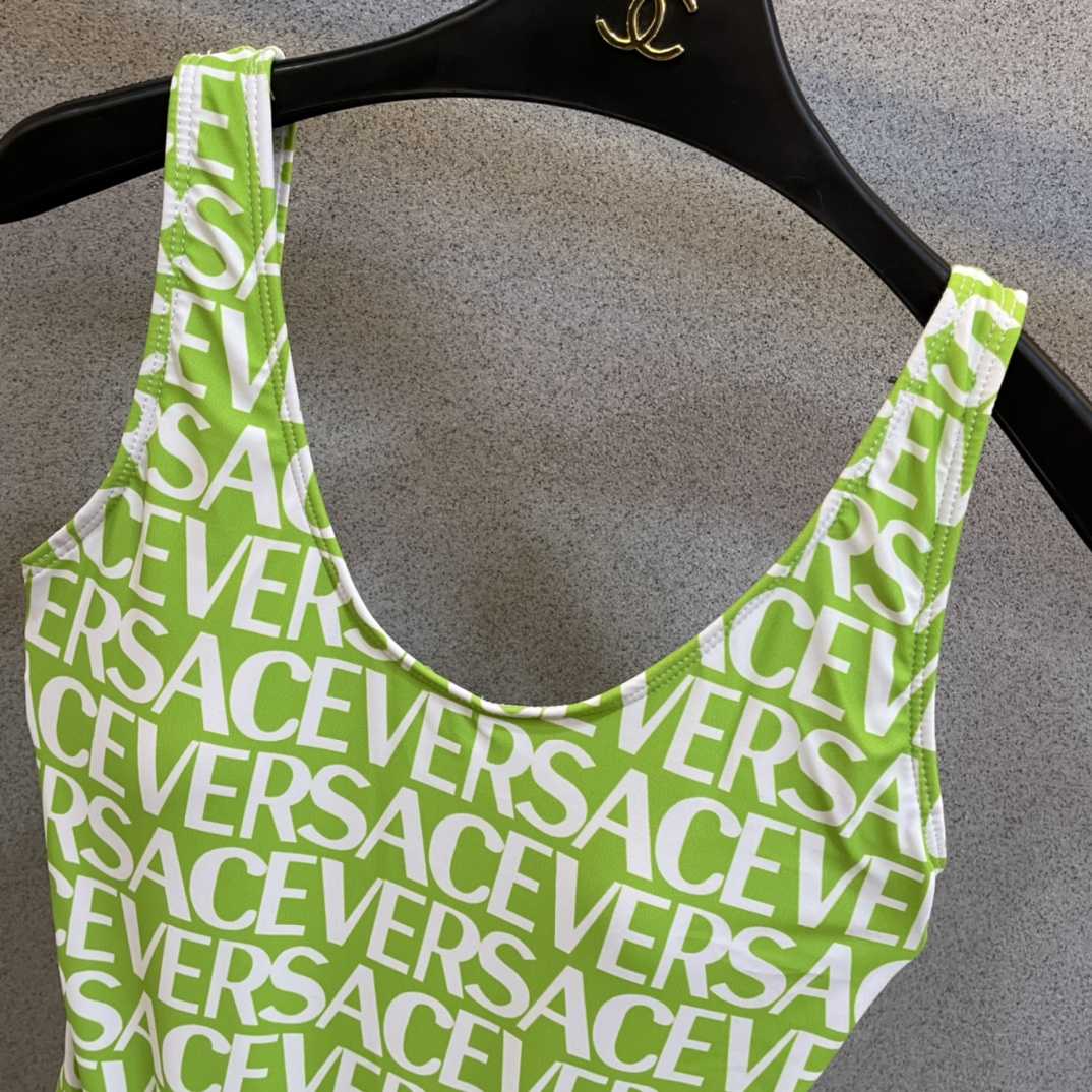 Versace Logo One-Piece Swimsuit - PerfectKickZ
