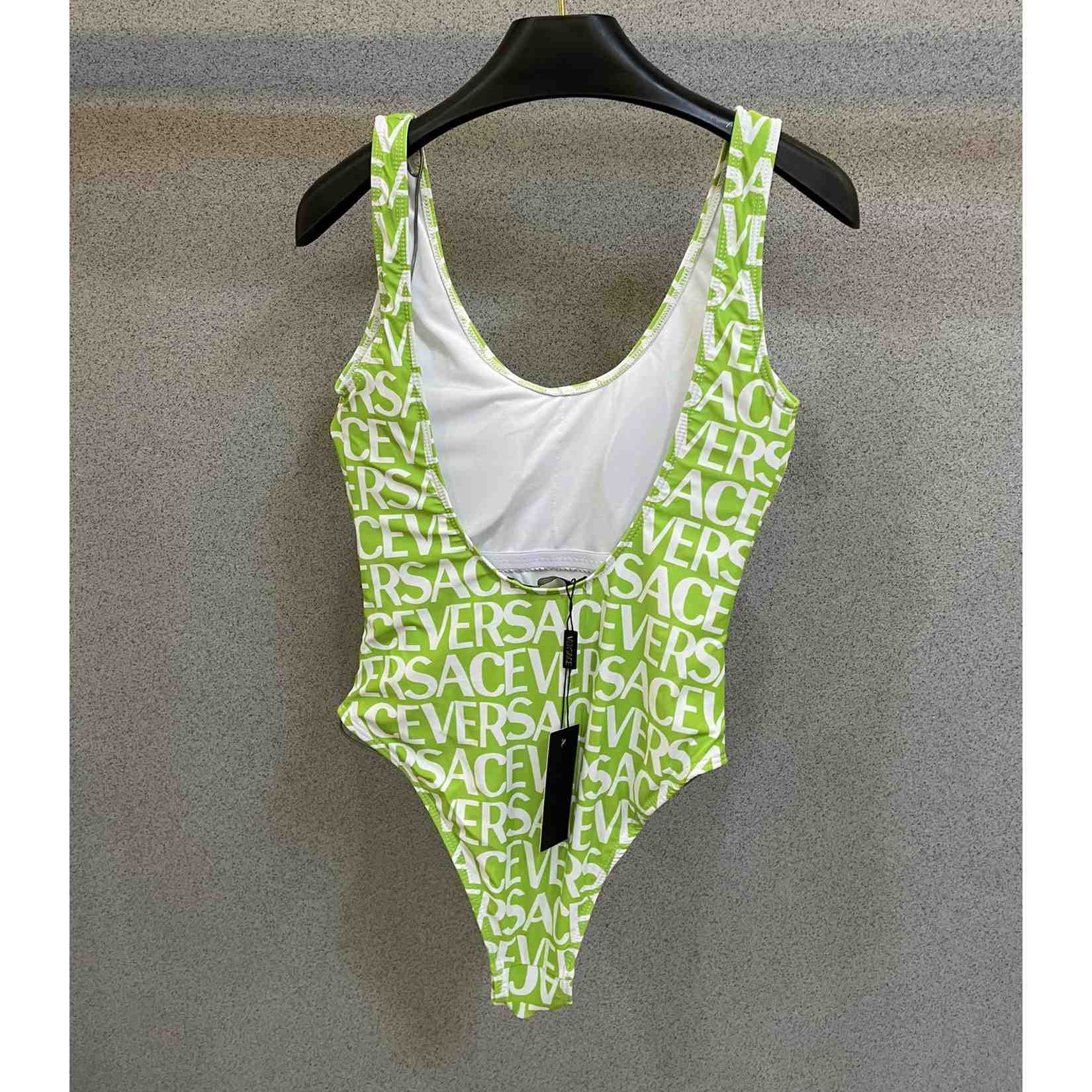 Versace Logo One-Piece Swimsuit - PerfectKickZ