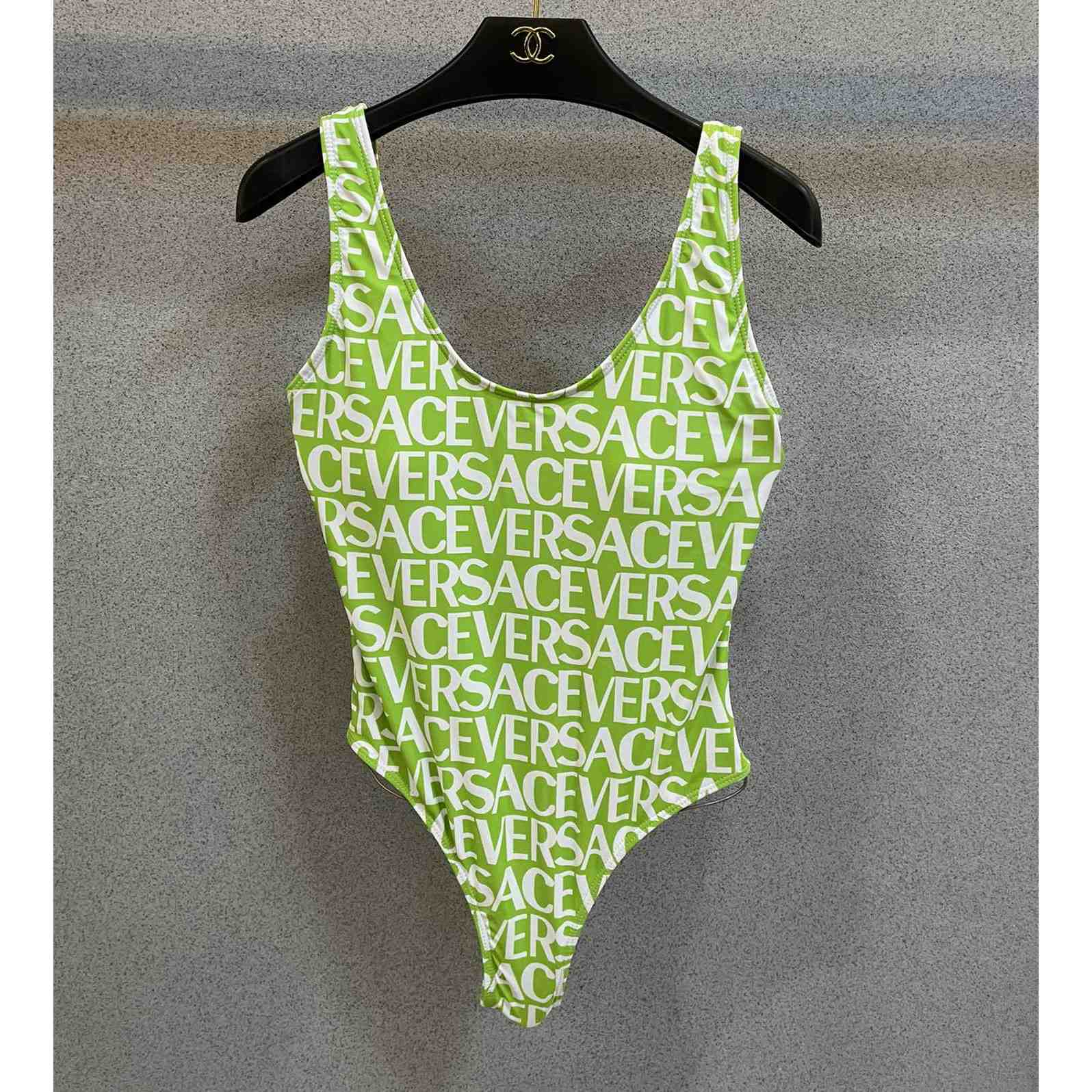 Versace Logo One-Piece Swimsuit - PerfectKickZ