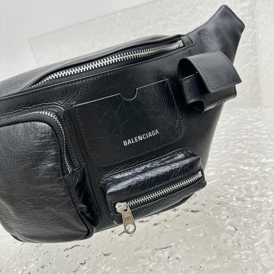 Balenciaga Superbusy Beltpack In Black - PerfectKickZ