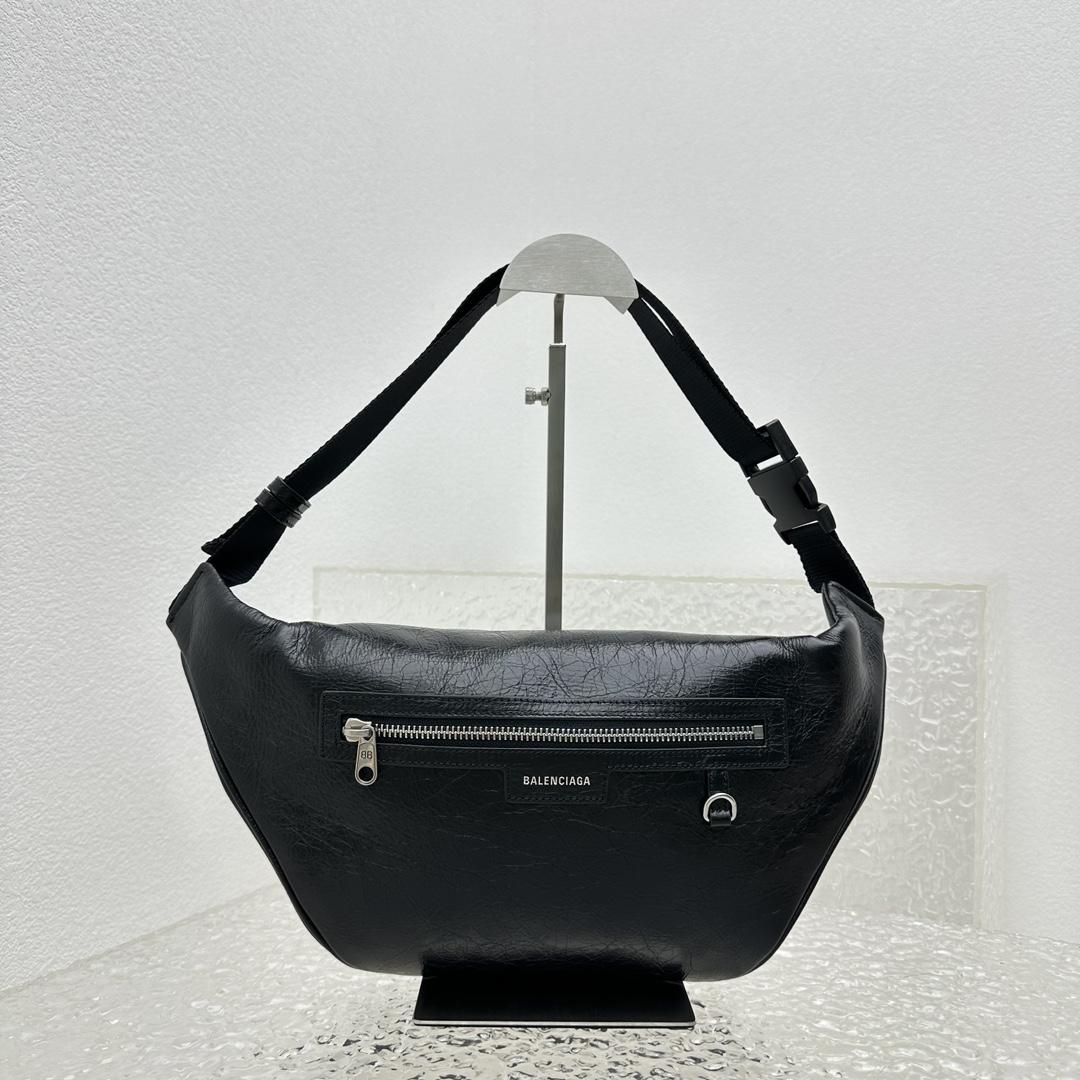Balenciaga Superbusy Beltpack In Black - PerfectKickZ