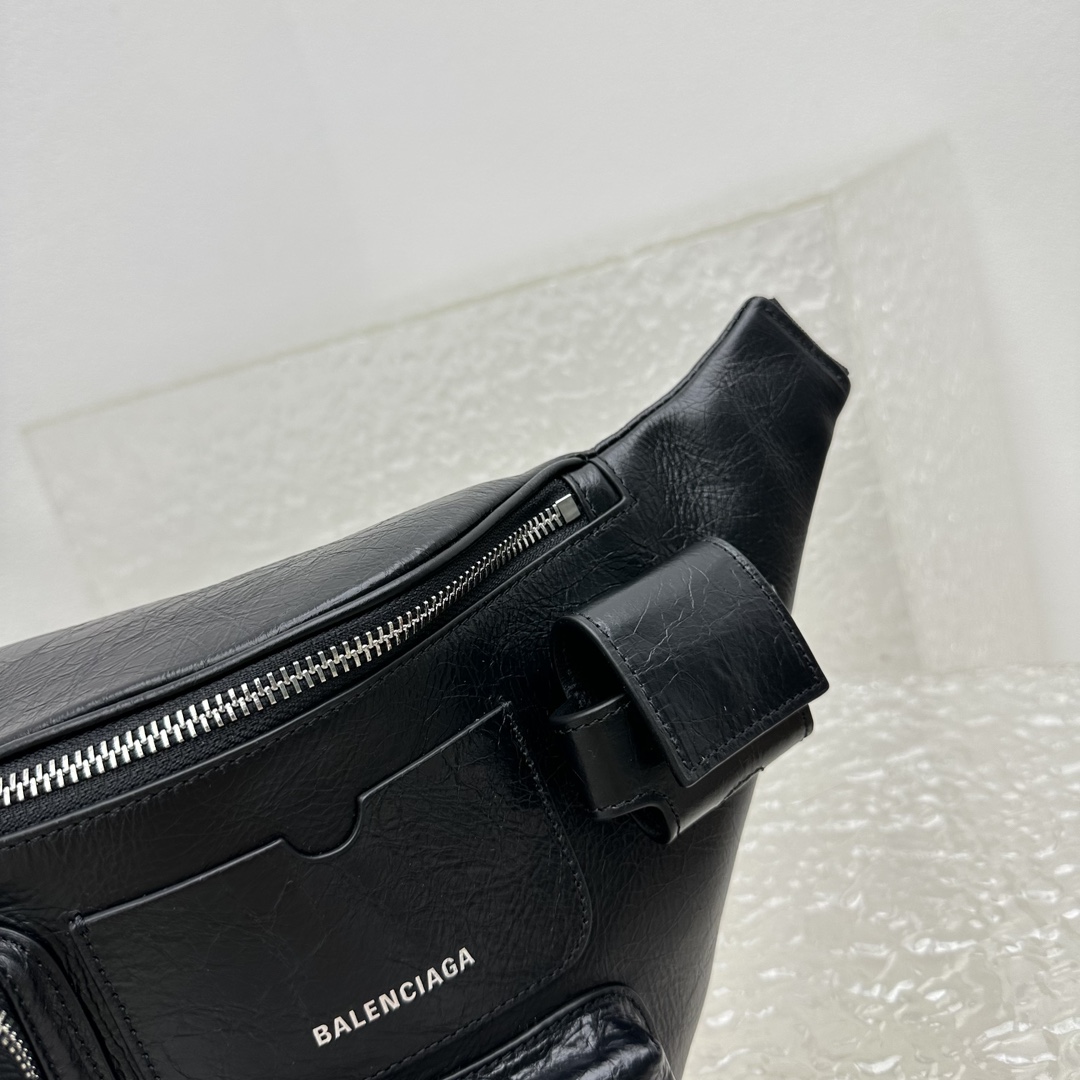 Balenciaga Superbusy Beltpack In Black - PerfectKickZ