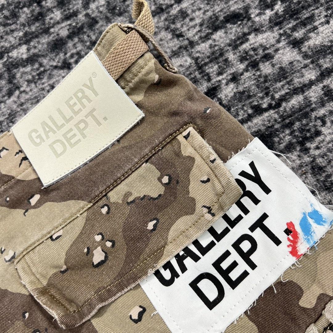 Gallery Dept G Patch Camo Cargo Shorts   630 - 
