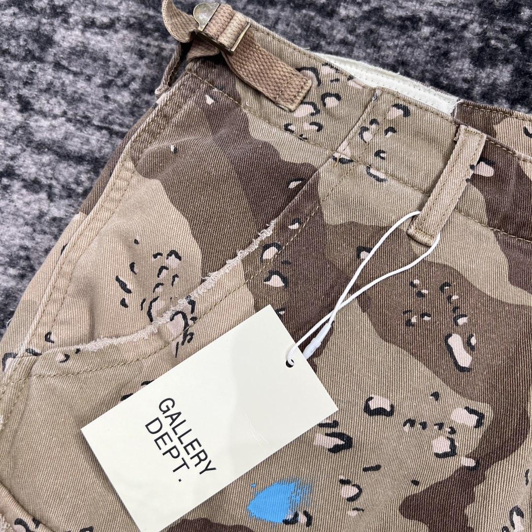 Gallery Dept G Patch Camo Cargo Shorts   630 - 