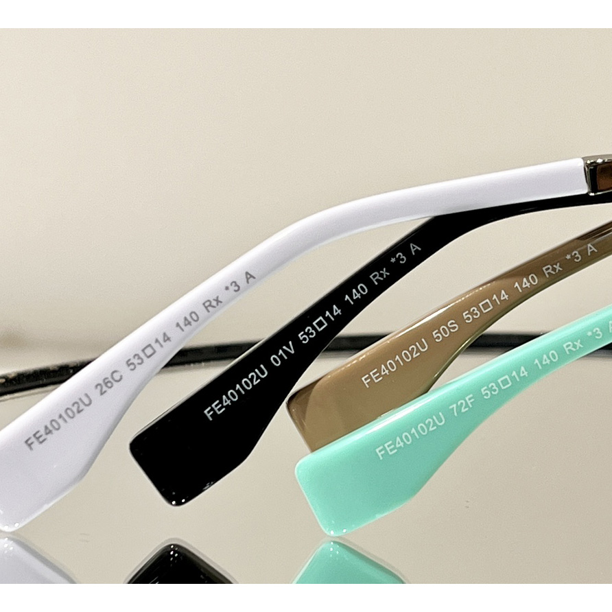 Fendi First Sight Black Metal Fashion Show Sunglasses With Blue Lenses - PerfectKickZ