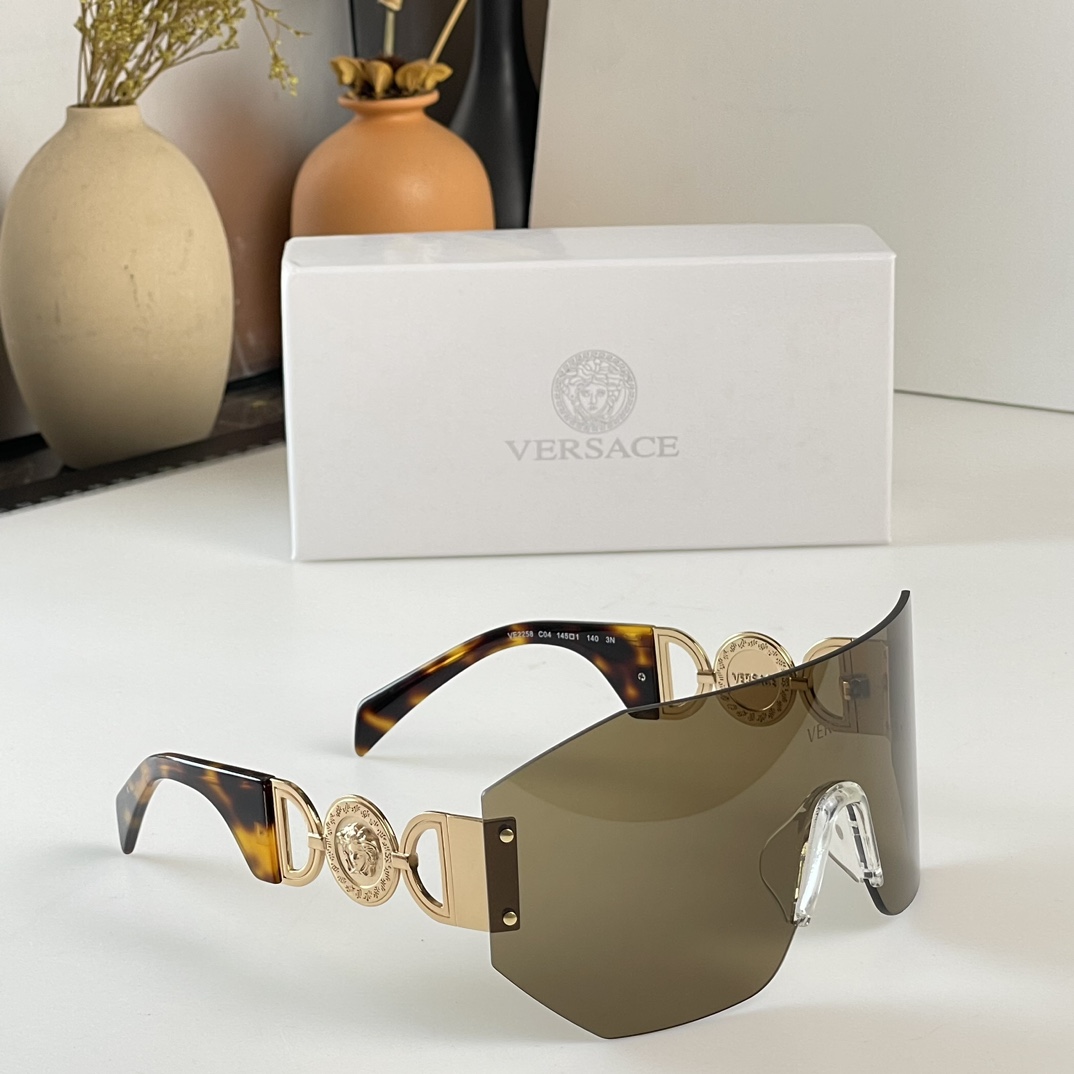 Versace Medusa Biggie Mask Sunglasses   VE2258 - PerfectKickZ