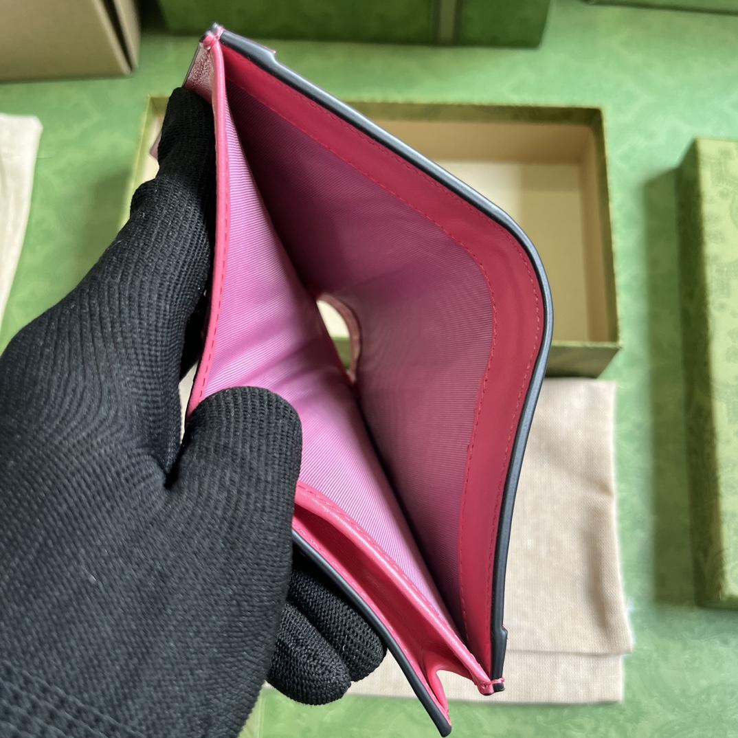 Gucci GG Matelasse Card Case Wallet - PerfectKickZ